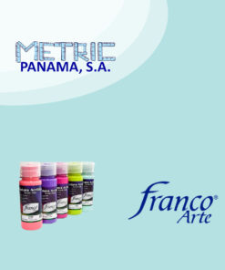 pintura acrílica menta franco arte