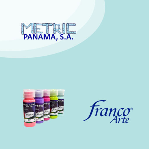 pintura acrílica menta franco arte