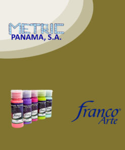 pintura acrílica verde oxido franco arte